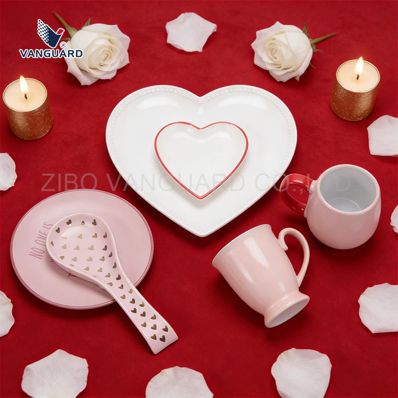 Heart Dinner Sets Valentine's Day Heart Dinner Sets Valentine's Day